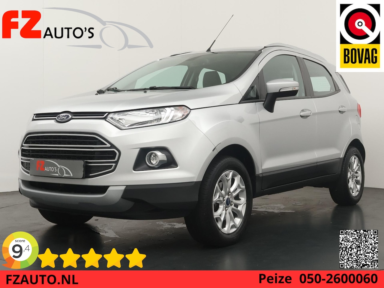 Ford EcoSport - 1.0 EcoBoost Titanium - Climate Control - Trekhaak - Lichtmetalen velgen - AutoWereld.nl