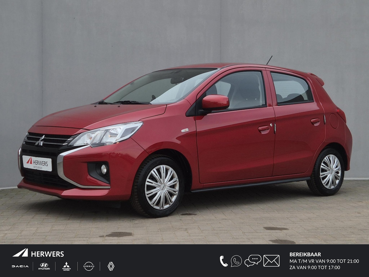 Mitsubishi Space Star - 1.2 Connect+ Handgeschakeld / 8 Jaar Fabrieksgarantie / All season banden / Airco / Elektr - AutoWereld.nl