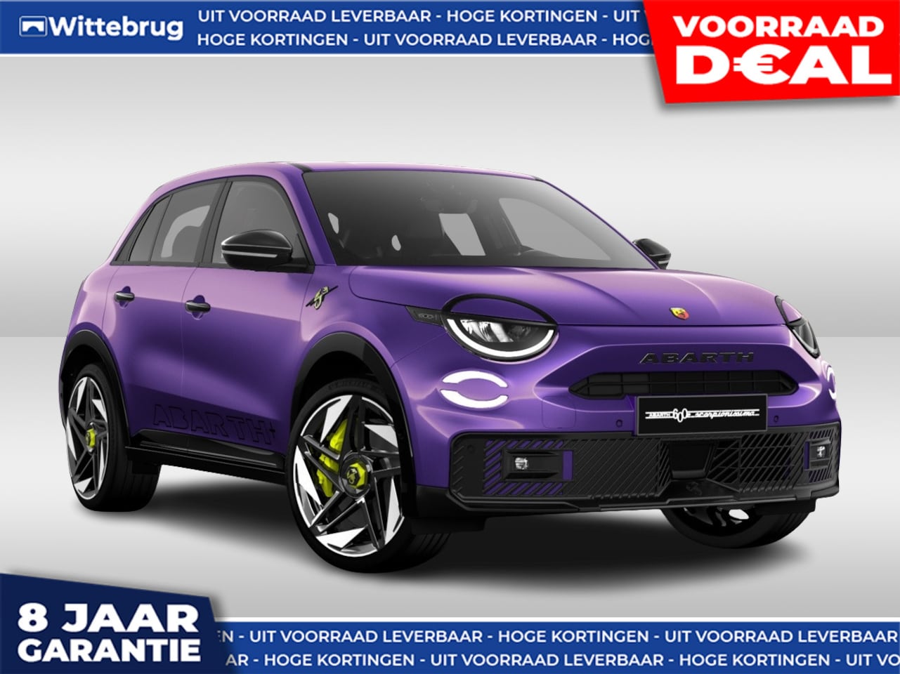 Abarth 600e - Abarth Scorpionissima 54 kWh VOORRAADKORTING! - 8 JAAR GARANTIE - AutoWereld.nl