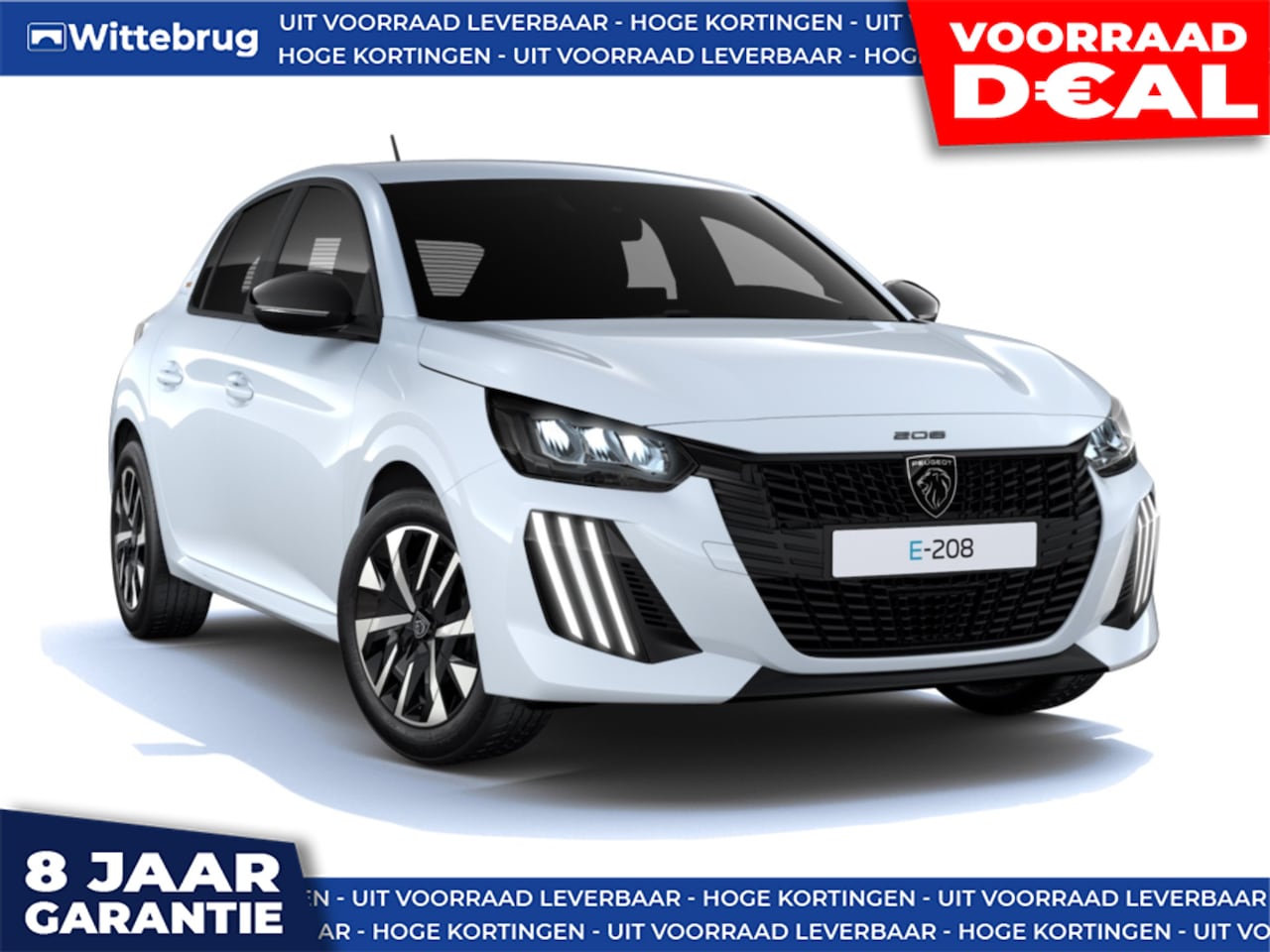Peugeot e-208 - EV Style 50 kWh DIRECT RIJDEN - WARMTEPOMP - 8 JAAR GARANTIE - AutoWereld.nl