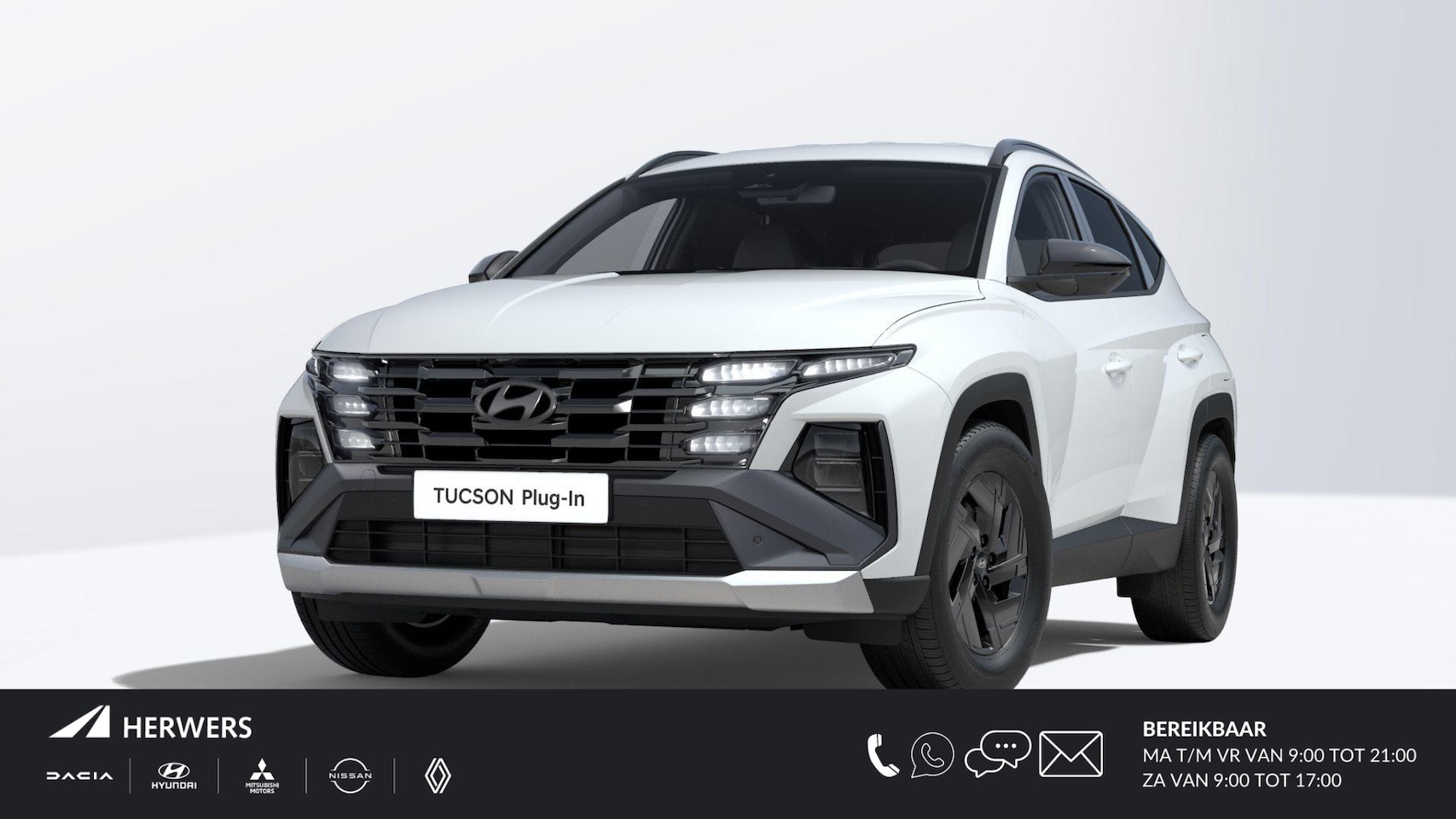 Hyundai Tucson - 1.6 T-GDI PHEV Pure Edition / €43.995,- Rijklaar / Stoel+Stuur Verwarming / Navigatie / Ap - AutoWereld.nl