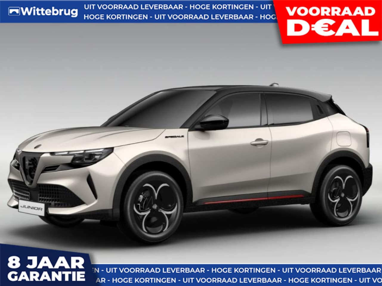 Alfa Romeo Junior - 1.2 Turbo Hybrid 145 Ibrida Speciale DIRECT RIJDEN - PANORAMADAK - 8 JAAR GARANTIE - AutoWereld.nl
