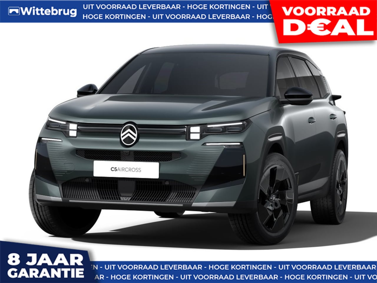 Citroën C5 Aircross - 1.2 Hybrid 145 Max NIEUWE MODEL - NU TE BESTELLEN - 8 JAAR GARANTIE - AutoWereld.nl