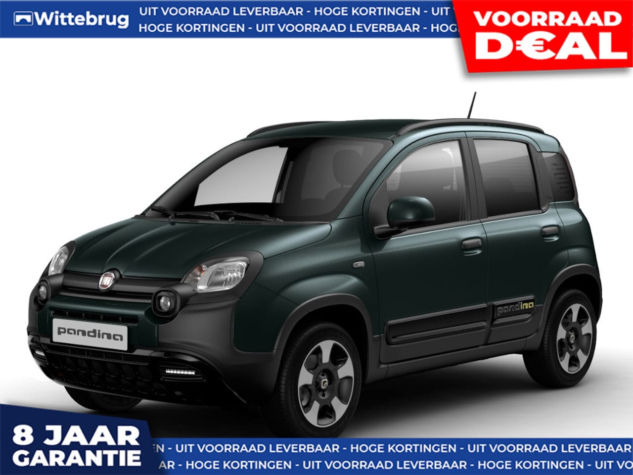 Fiat Panda - 1.0 Hybrid Pandina DIRECT RIJDEN - 8 JAAR GARANTIE - AutoWereld.nl