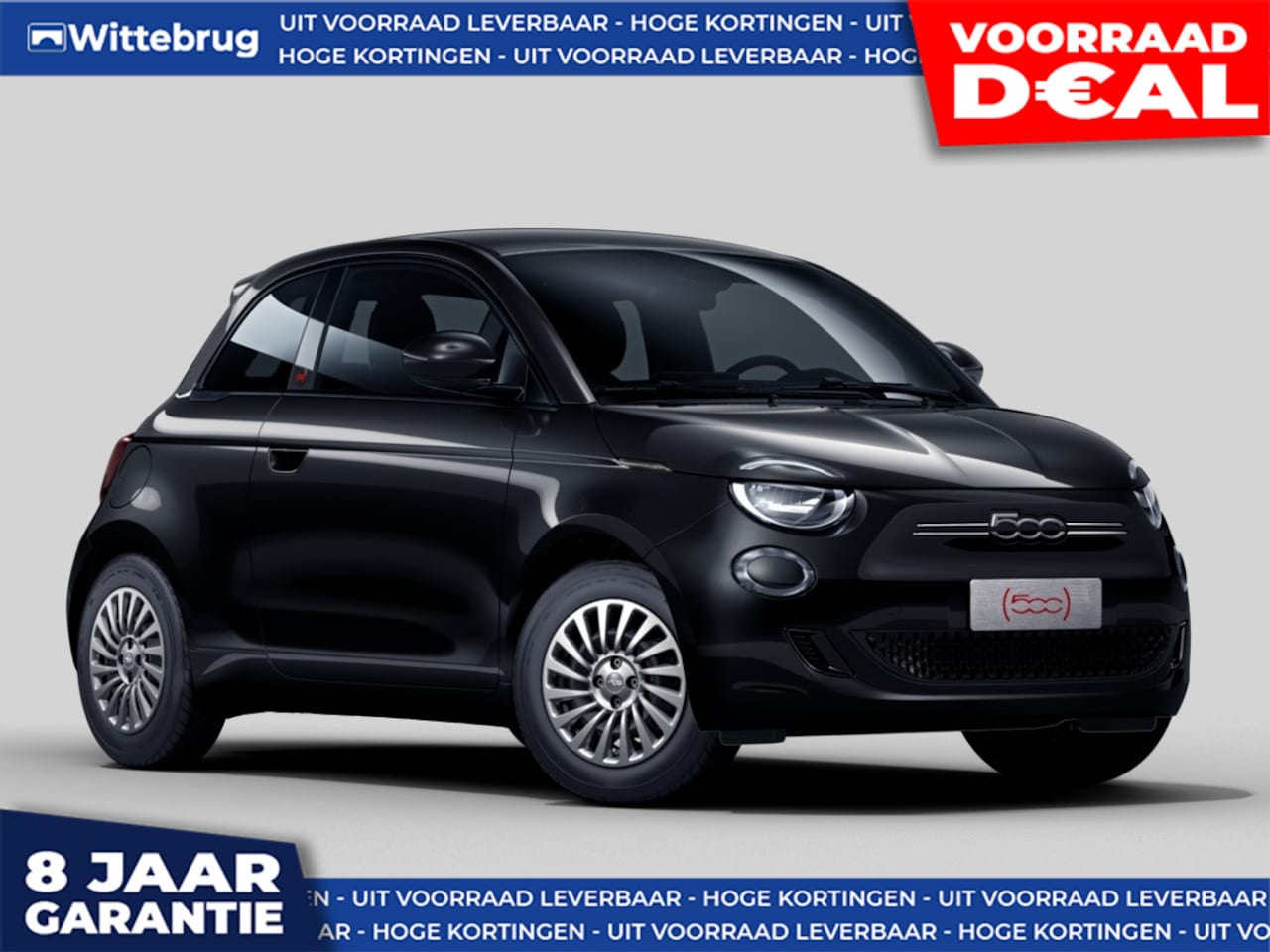 Fiat 500e - RED 24 kWh DIRECT RIJDEN - 8 JAAR GARANTIE - AutoWereld.nl