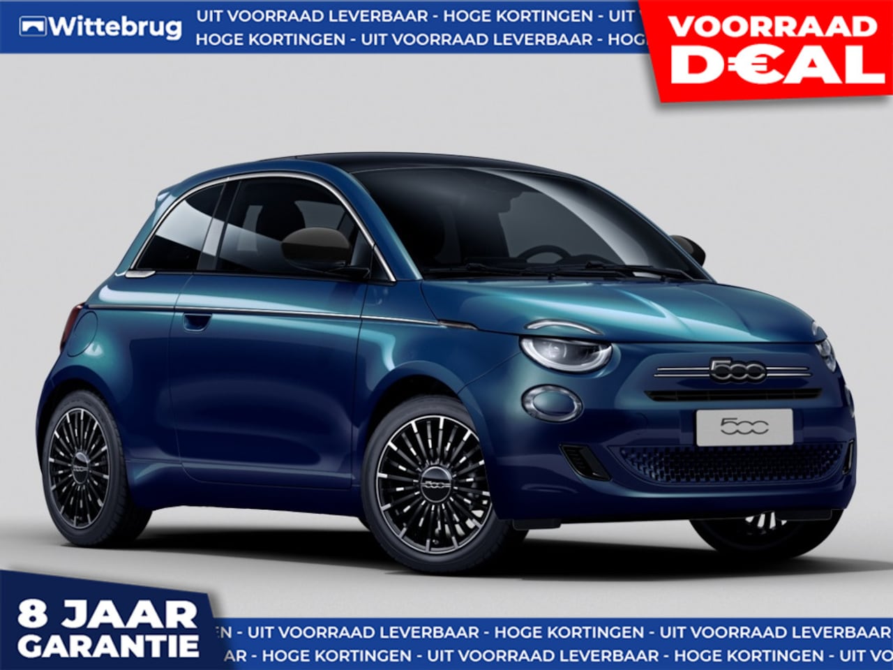 Fiat 500 - 1.0 Hybrid La Prima DIRECT RIJDEN - PANORAMADAK - 8 JAAR GARANTIE - AutoWereld.nl