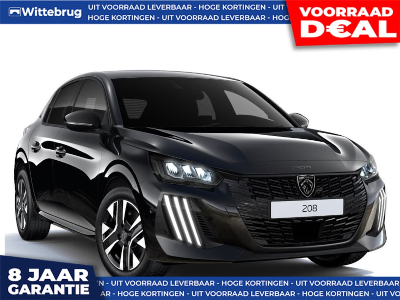 Peugeot 208 - 1.2 Hybrid 110 e-DCS6 Allure SNEL RIJDEN - VISION PACK - 8 JAAR GARANTIE - AutoWereld.nl