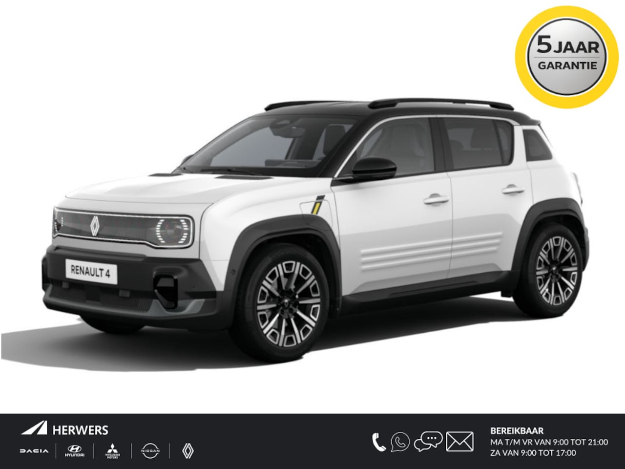 Renault 4 - comfort range iconic 52 kWh comfort range iconic 52 kWh - AutoWereld.nl