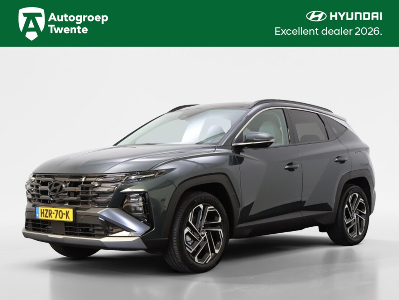 Hyundai Tucson - 1.6 T-GDI HEV Premium Sky | Panoramadak | Navigatie - AutoWereld.nl