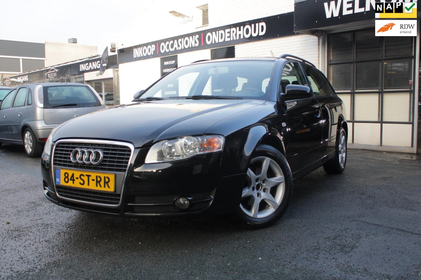Audi A4 Avant - 2.0 Pro Line / Navi / Airco / Cruise / AUTOMAAT / Parkeersensoren - AutoWereld.nl