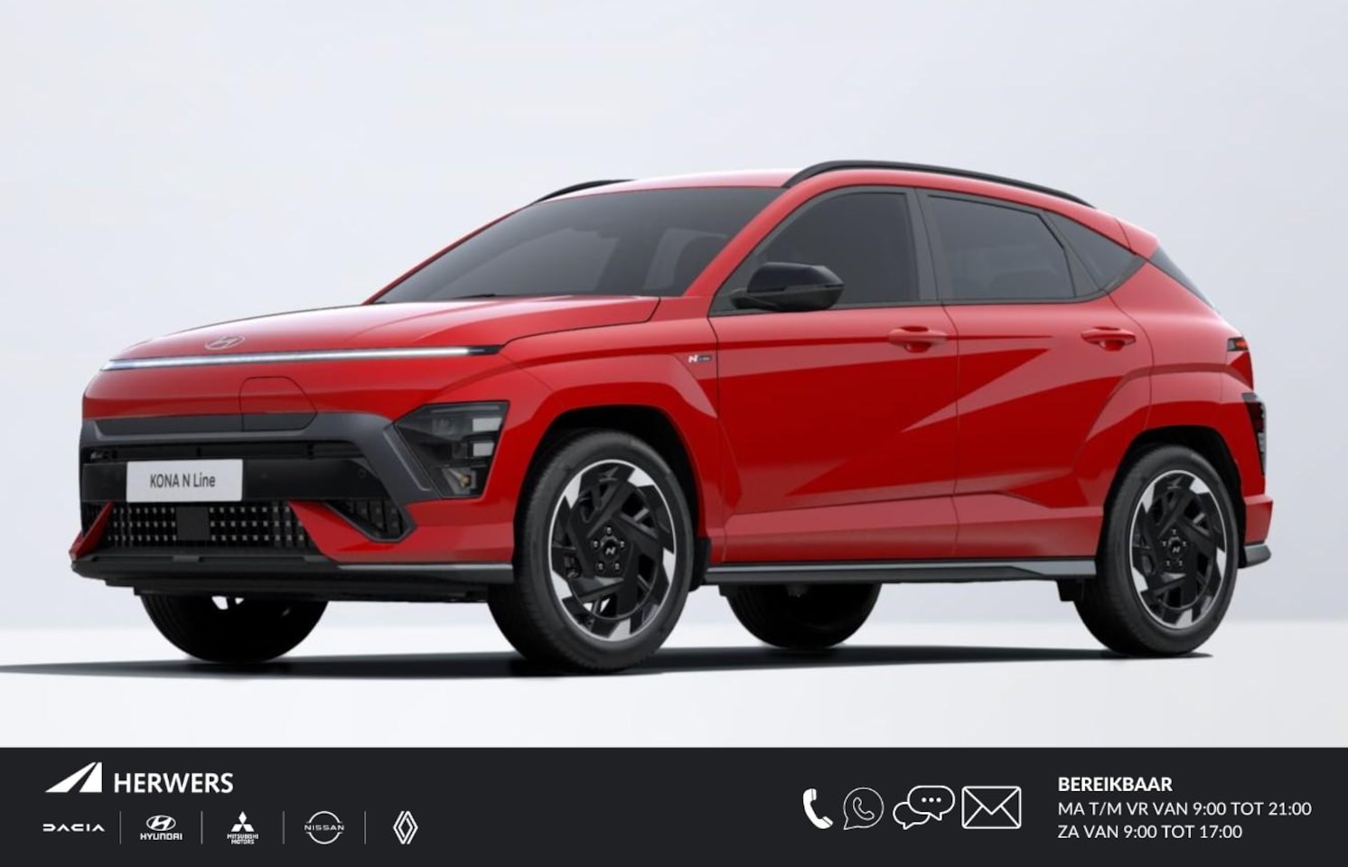 Hyundai Kona Electric - N Line Business 64.8 kWh / meerprijs metallic lak v.a. €695,- / Levertijd 3 Maanden / - AutoWereld.nl