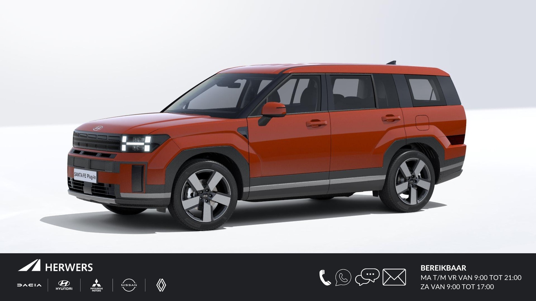 Hyundai Santa Fe - 1.6 T-GDI PHEV Comfort Plus 4WD 7p. / Incl. €2500,- inruilvoordeel / Navigatie / Apple & A - AutoWereld.nl