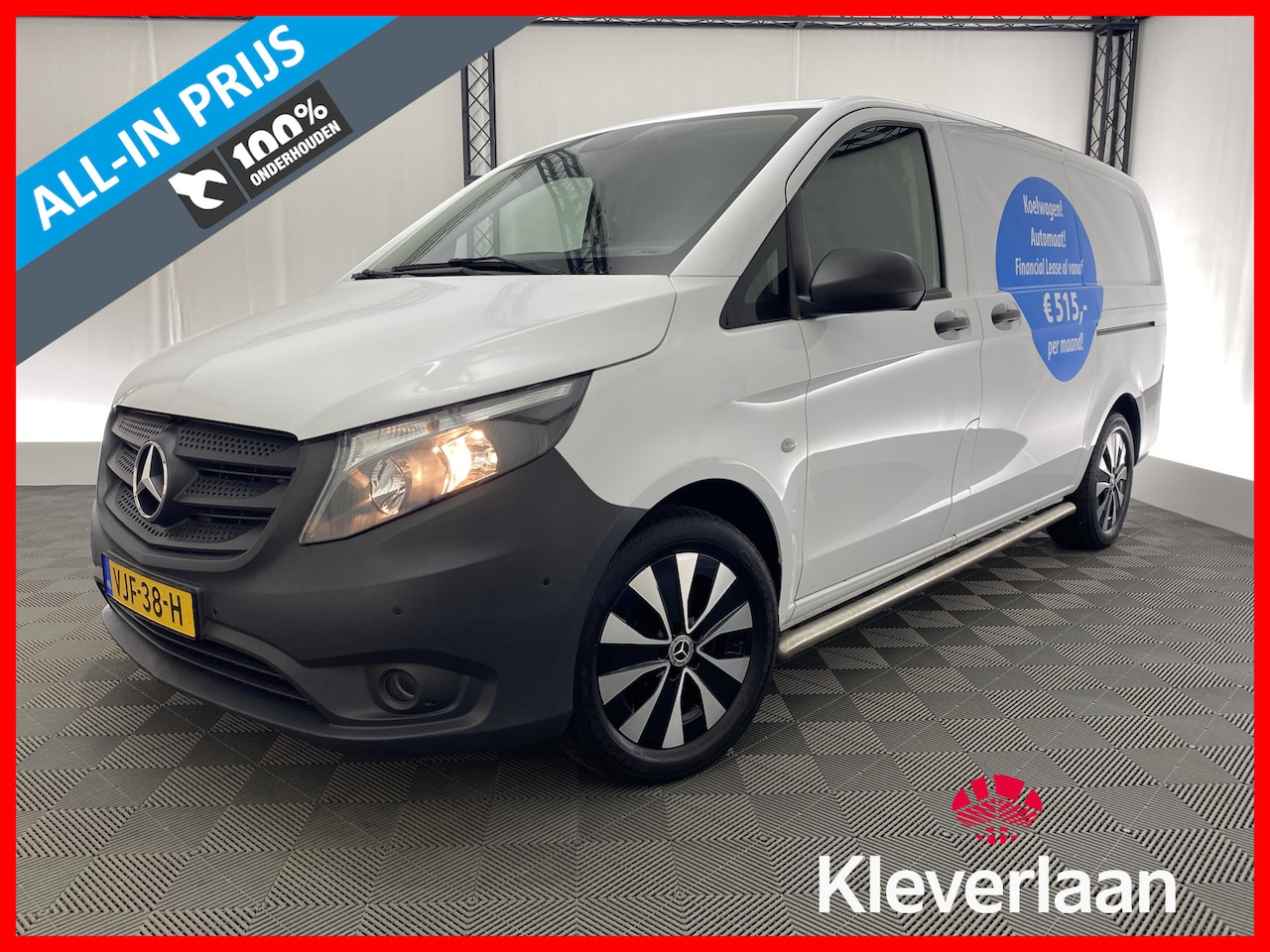 Mercedes-Benz Vito - 114 CDI L2 Koelwagen Automaat | Climate control | Apple-CarPlay | Navigatie | Prijs ex btw - AutoWereld.nl
