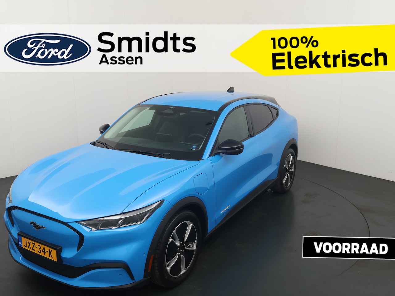 Ford Mustang Mach-E - RWD 75 kWh 268 pk | Adapt. cruise | LED | 360° Camera |  Apple Carplay draadloos | Stuurve - AutoWereld.nl