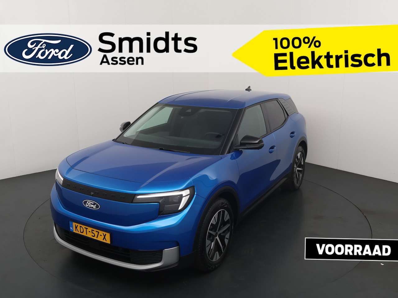 Ford Explorer - Extended Range RWD 286 pk 77 kWh | Adaptieve cruise | Stoel- stuur verwarm. | HUD | Elek. - AutoWereld.nl