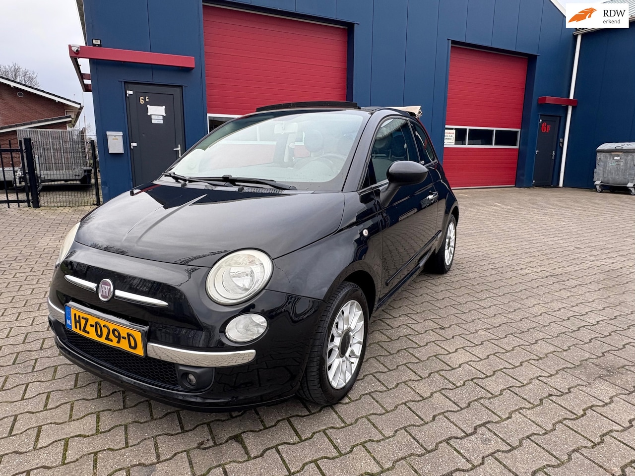 Fiat 500 C - 1.2 Lounge Airco Cabriolet! - AutoWereld.nl