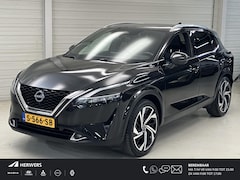 Nissan Qashqai - 1.3 MHEV Xtronic Tekna Plus / Trekhaak (1800kg) / Panoramadak / HUD / BOSE Audio / 360 Cam