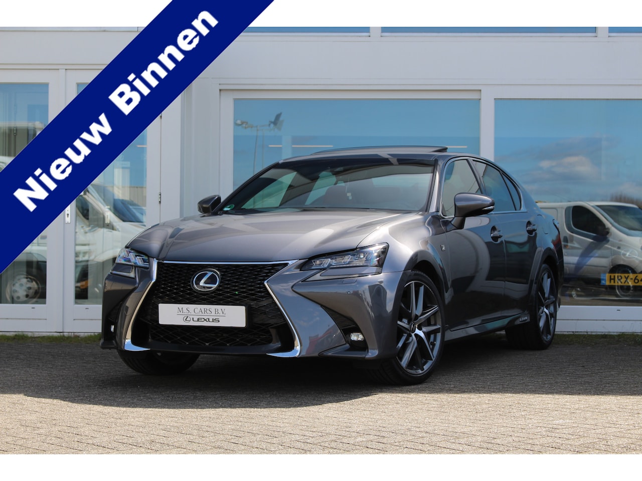 Lexus GS - 300h Hybrid F-Sport Premium I NL-auto I Mark Lev. I Open dak - AutoWereld.nl