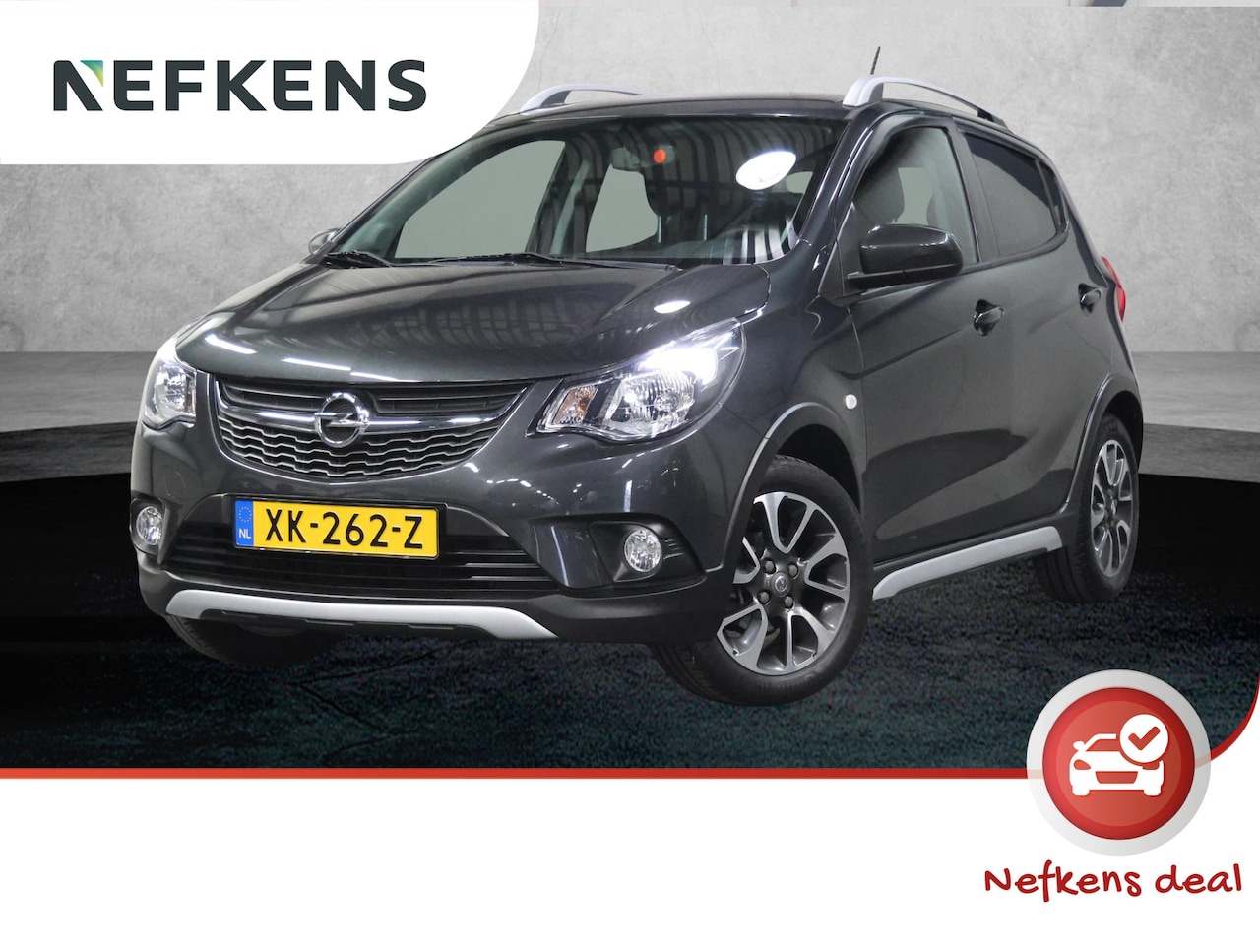 Opel Karl - 1.0 Rocks Online Edition | AppleCarPlay/Android | Airco | Cruise Control | Parkeersensoren - AutoWereld.nl