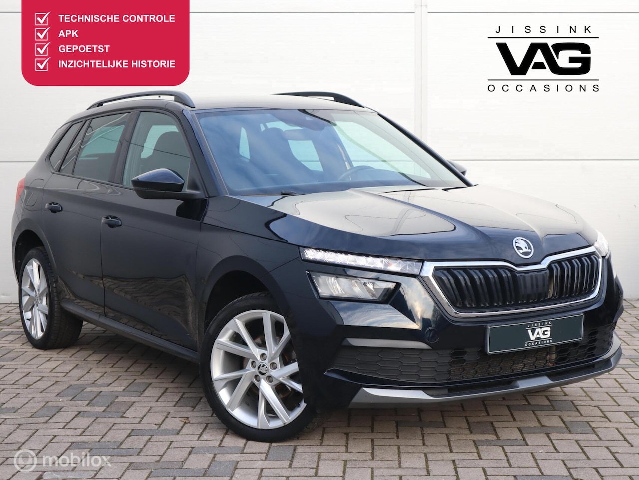 Skoda Kamiq - 1.0 TSI Sportline CarPlay Automaat Stoelverwarming - AutoWereld.nl