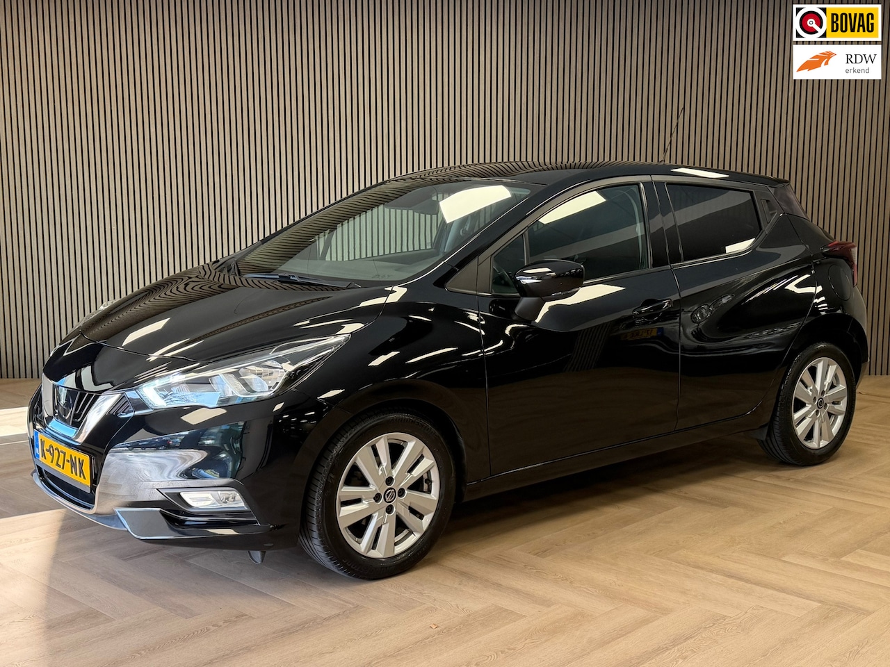 Nissan Micra - 1.0 IG-T Tekna CRUISE CONTROL CAMERA PDC ACHTER NAVI ELEK RAMEN ELEK SPIEGELS DAB+ - AutoWereld.nl