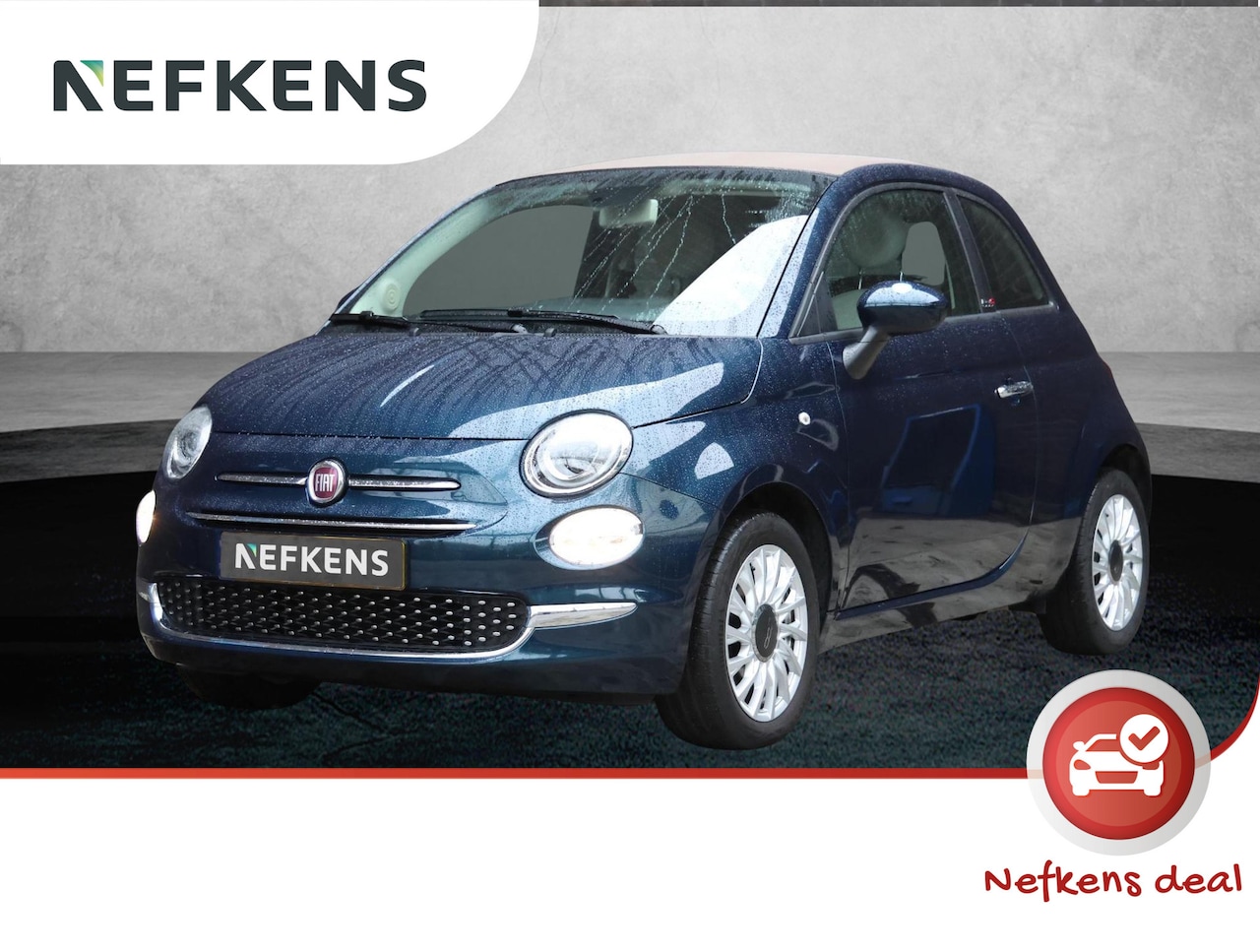 Fiat 500 C - Lounge 70pk Hybrid | Navigatie | Parkeersensoren Achter | Airco - AutoWereld.nl