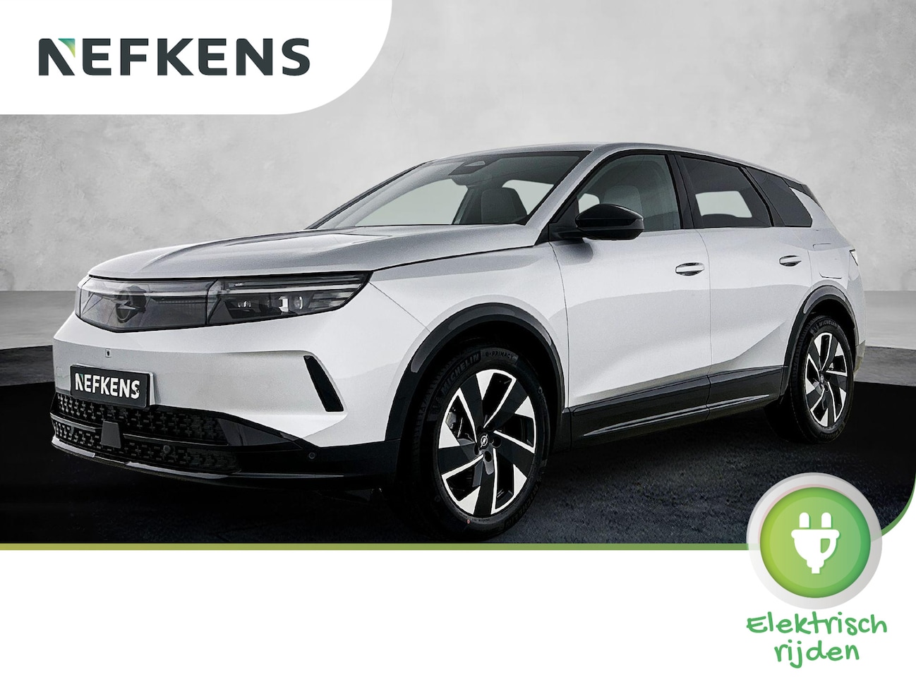Opel Grandland Electric - Business Edition 73 kWh 210pk Automaat | 8 JAAR GARANTIE | 360 Camera | Adaptieve Cruise C - AutoWereld.nl