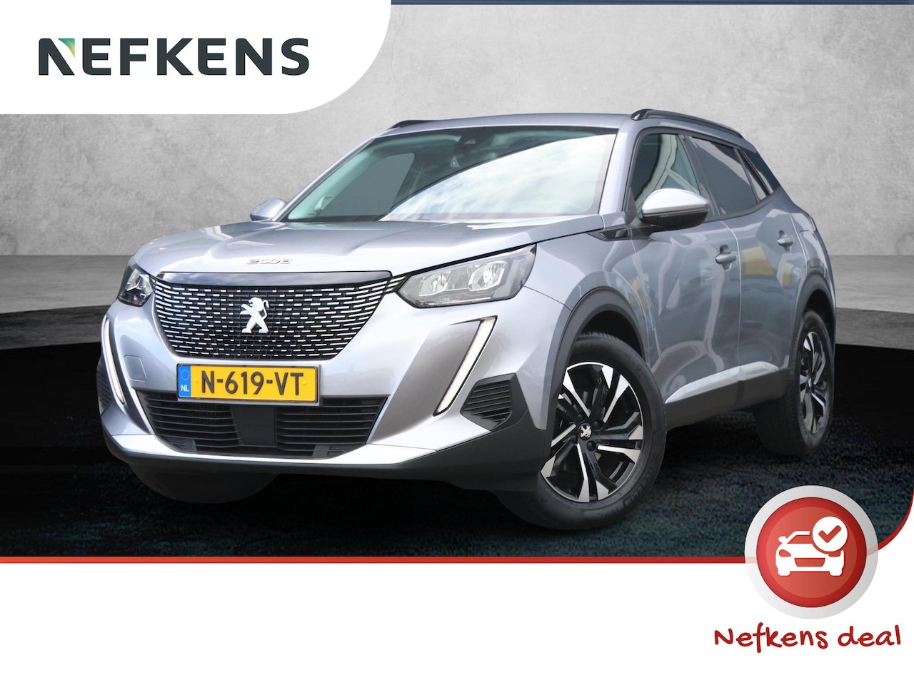 Peugeot 2008 - 130pk Allure | 1ste eigenaar | Parkeersensoren | LED lampen | Navigatie | Climate | AUTOMA - AutoWereld.nl