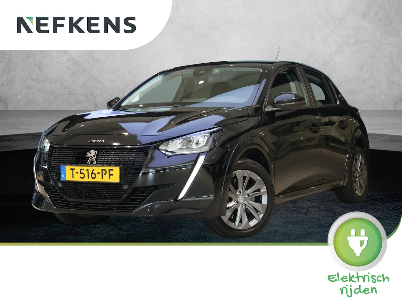 Peugeot e-208 - Active Pack 50 kWh | 1ste eigenaar | ACCU 96% | Parkeersensoren | Navigatie | AUTOMAAT | 1 - AutoWereld.nl
