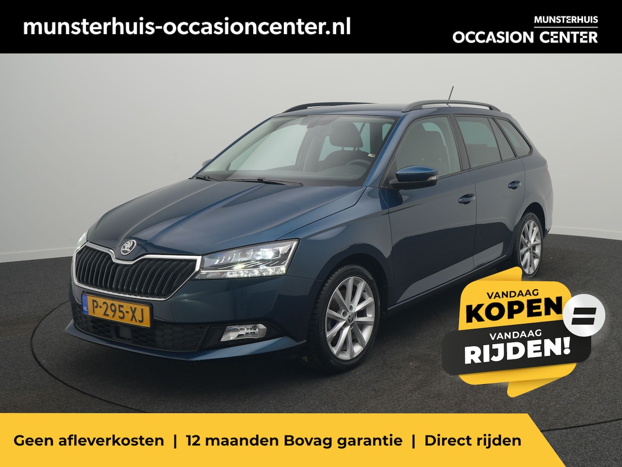 Skoda Fabia Combi - 1.0 TSI Business Edition - RIJKLAARPRIJS - Automaat - All Seasonbanden - Automaat - Achter - AutoWereld.nl