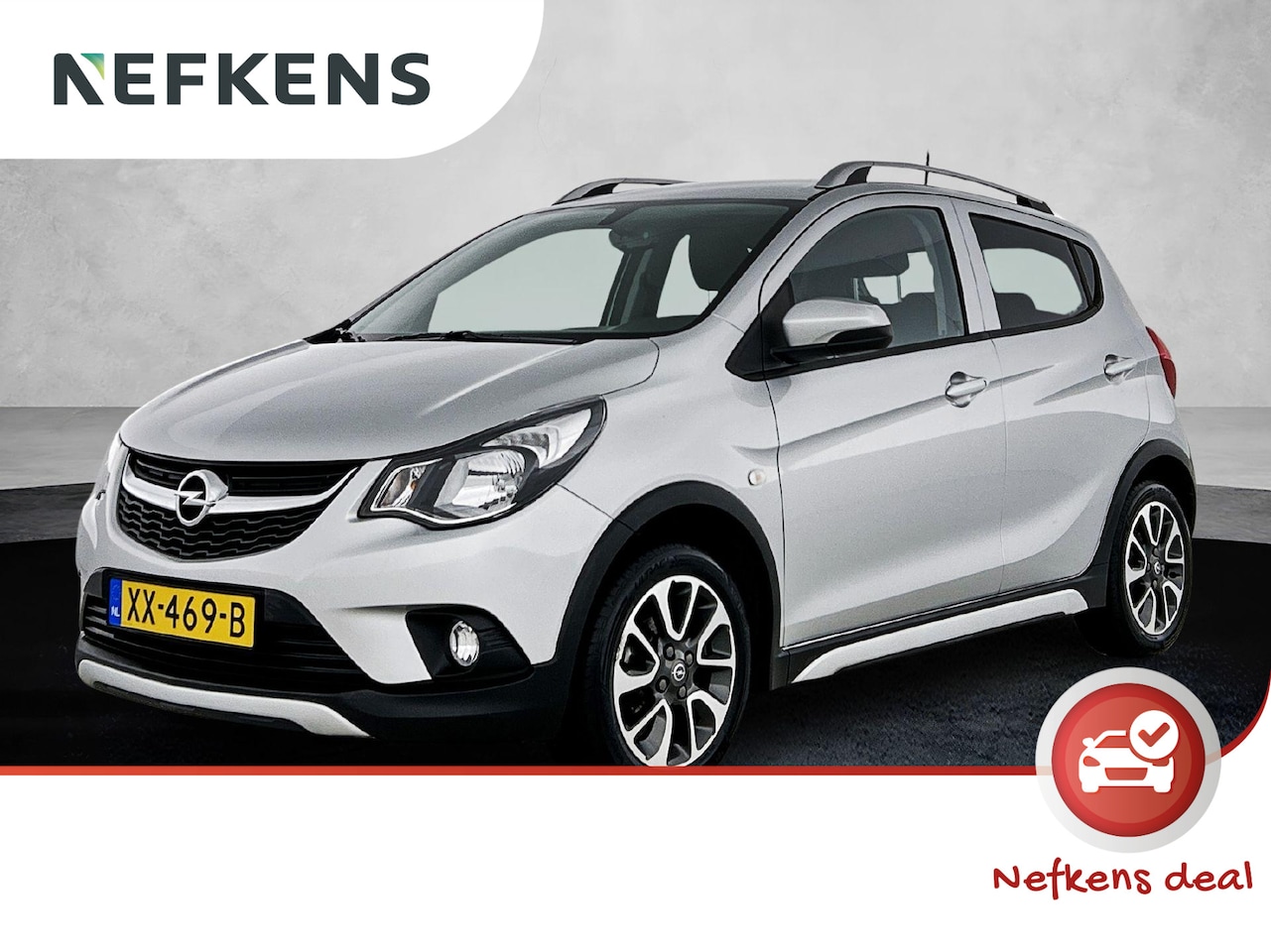 Opel Karl - 1.0 Rocks Online Edition 75pk | Apple Carplay/Android Auto | Airco | 15"LMV | - AutoWereld.nl