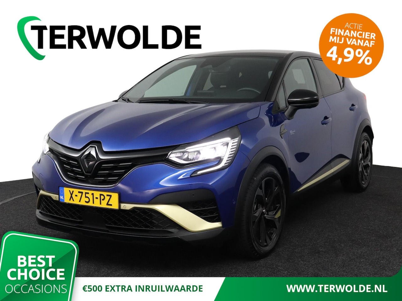 Renault Captur - E-Tech engineered hybrid 145 | Adapt. Cruise | Stoel- & Stuurverw. | BOSE Audio | 360 Came - AutoWereld.nl