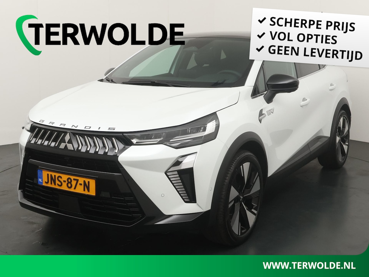 Mitsubishi Grandis - 1.8 HEV Instyle | Elektrische achterklep | Harman Kardon | Panoramadak | Lederen Bekleding - AutoWereld.nl