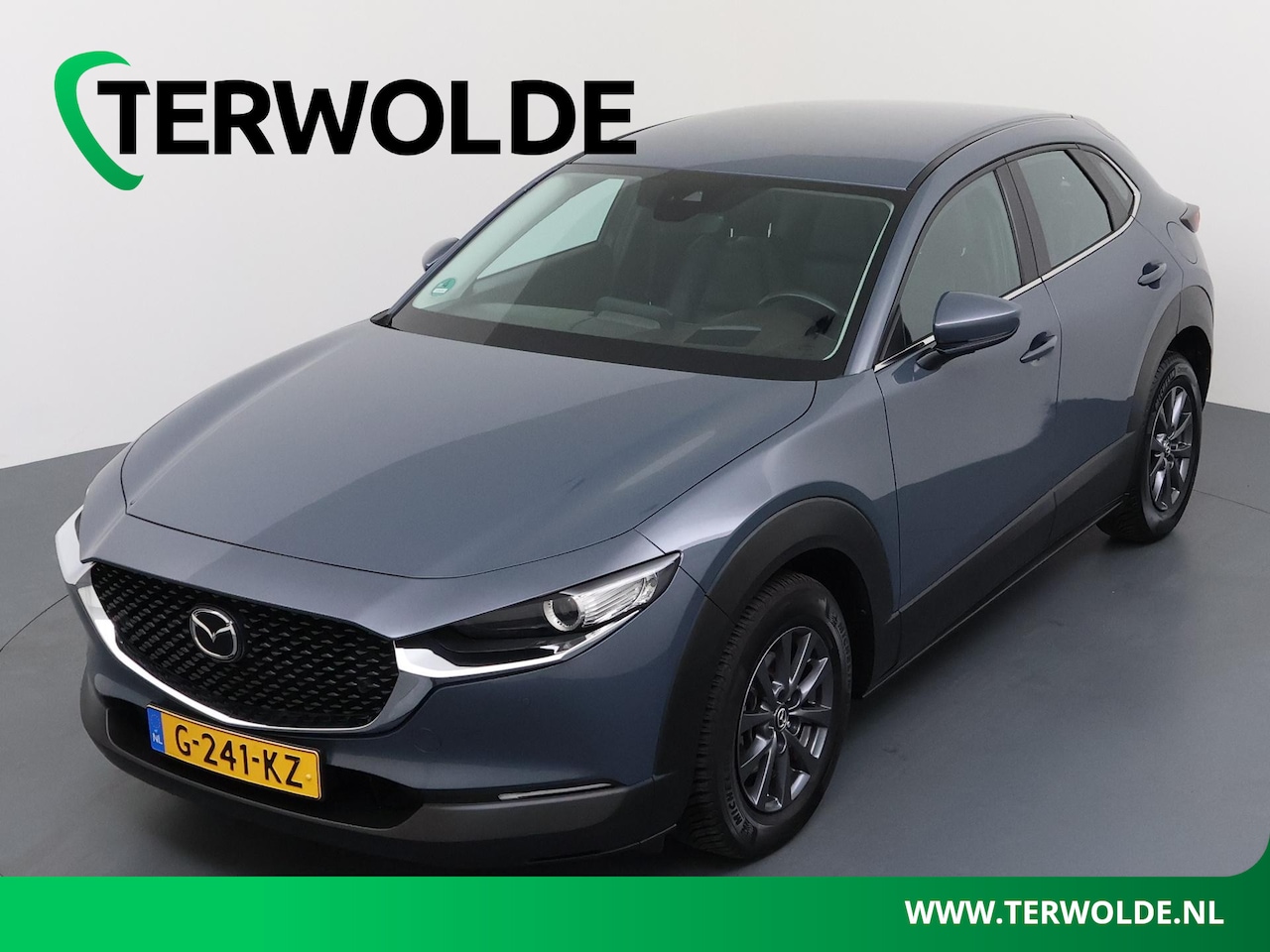 Mazda CX-30 - 2.0 e-SkyActiv-G M Hybrid Comfort | Lederen Bekl. | Parkeercamera | Navigatie | - AutoWereld.nl