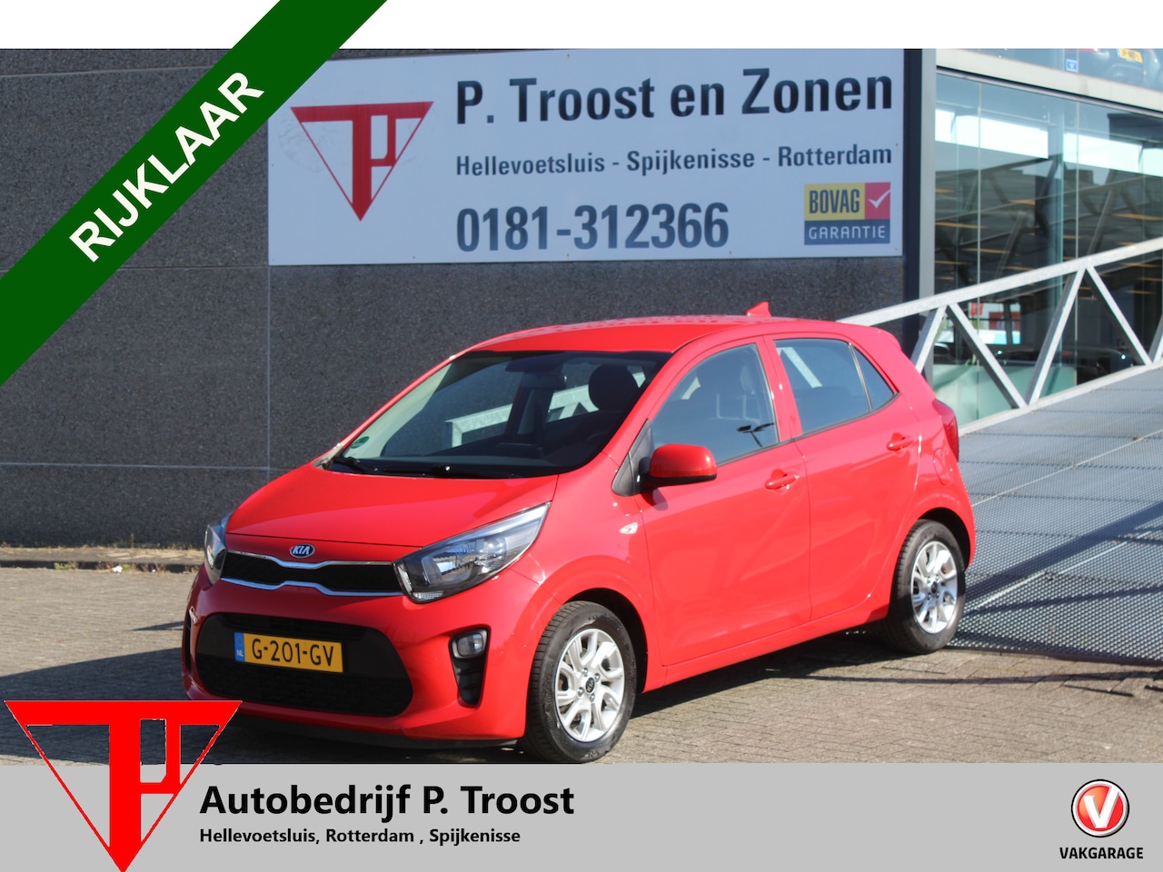 Kia Picanto - 1.0 MPi DynamicPlusLine Navigatie/Achteruitrijcamera/Cruise control/Airco/Apple carplay/Bl - AutoWereld.nl