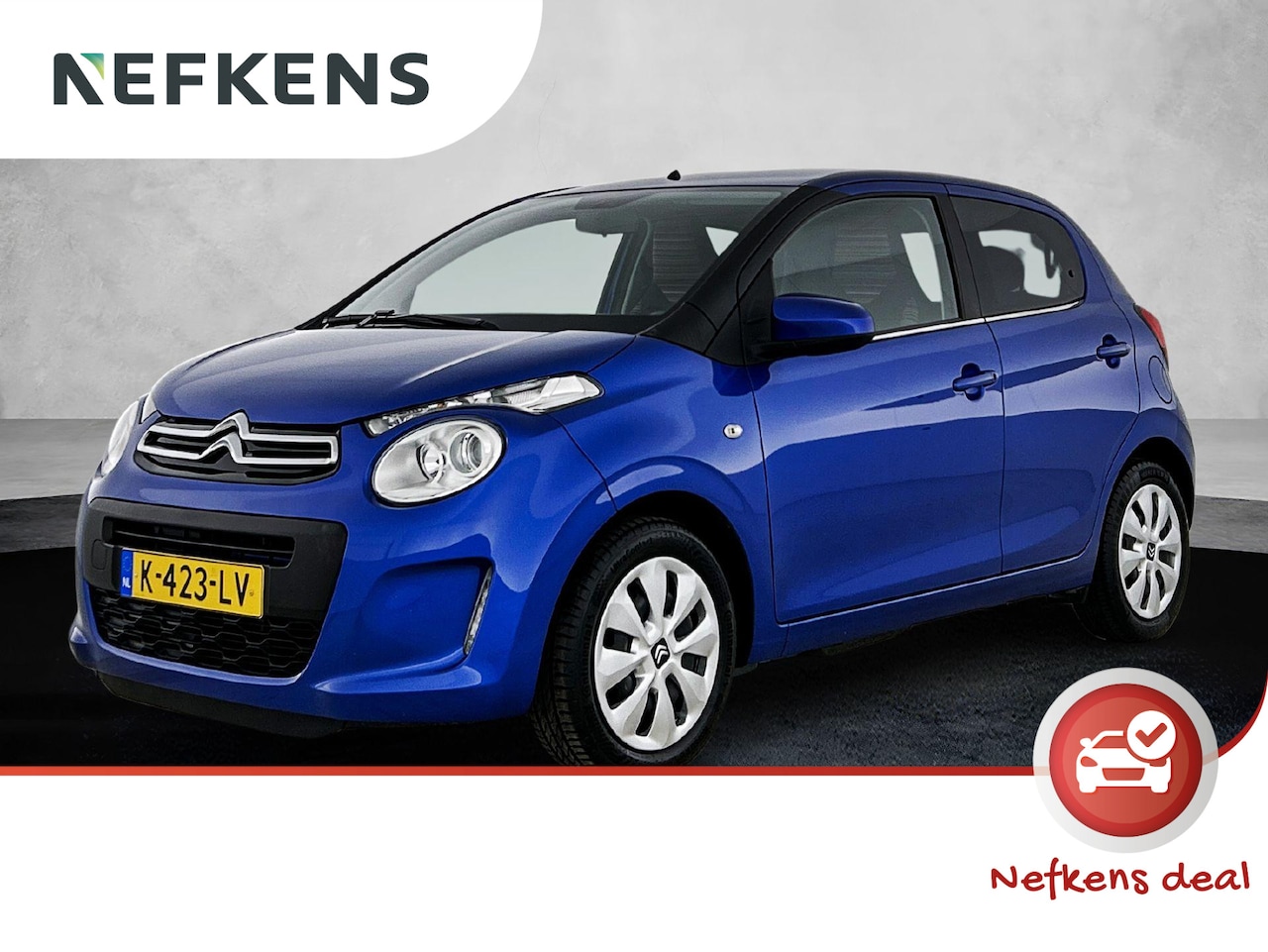 Citroën C1 - Feel 72pk | Airco | Elektrische ramen | Centrale portiervergrendeling | Bluetooth | Radio/ - AutoWereld.nl