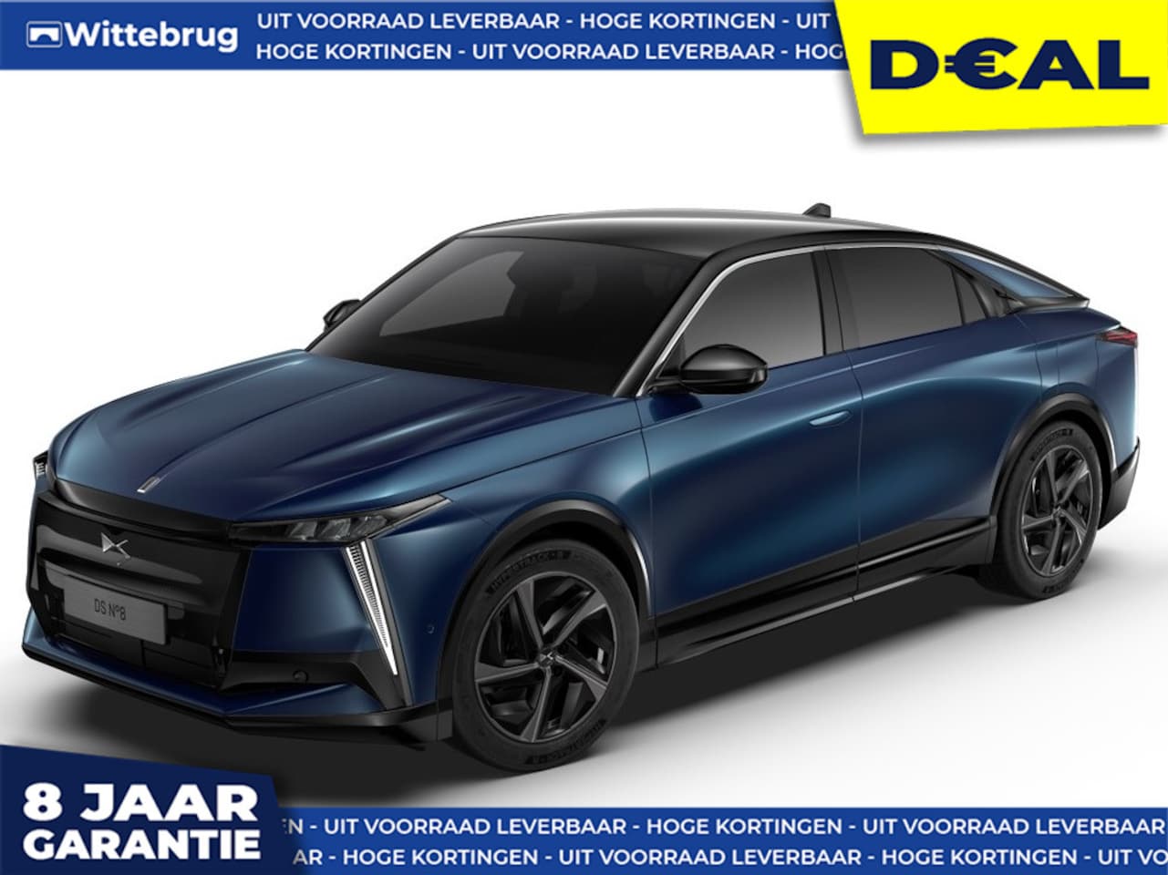 DS No 8 - Long Range Pallas Comfort 97 kWh NU TE BESTELLEN - LAGE BIJTELLING - 8 JAAR GARANTIE - AutoWereld.nl
