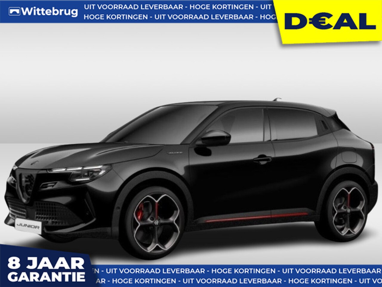 Alfa Romeo Junior - Elettrica Veloce 54 kWh 280PK UIT VOORRAAD - SPORT PACK - 8 JAAR GARANTIE - AutoWereld.nl