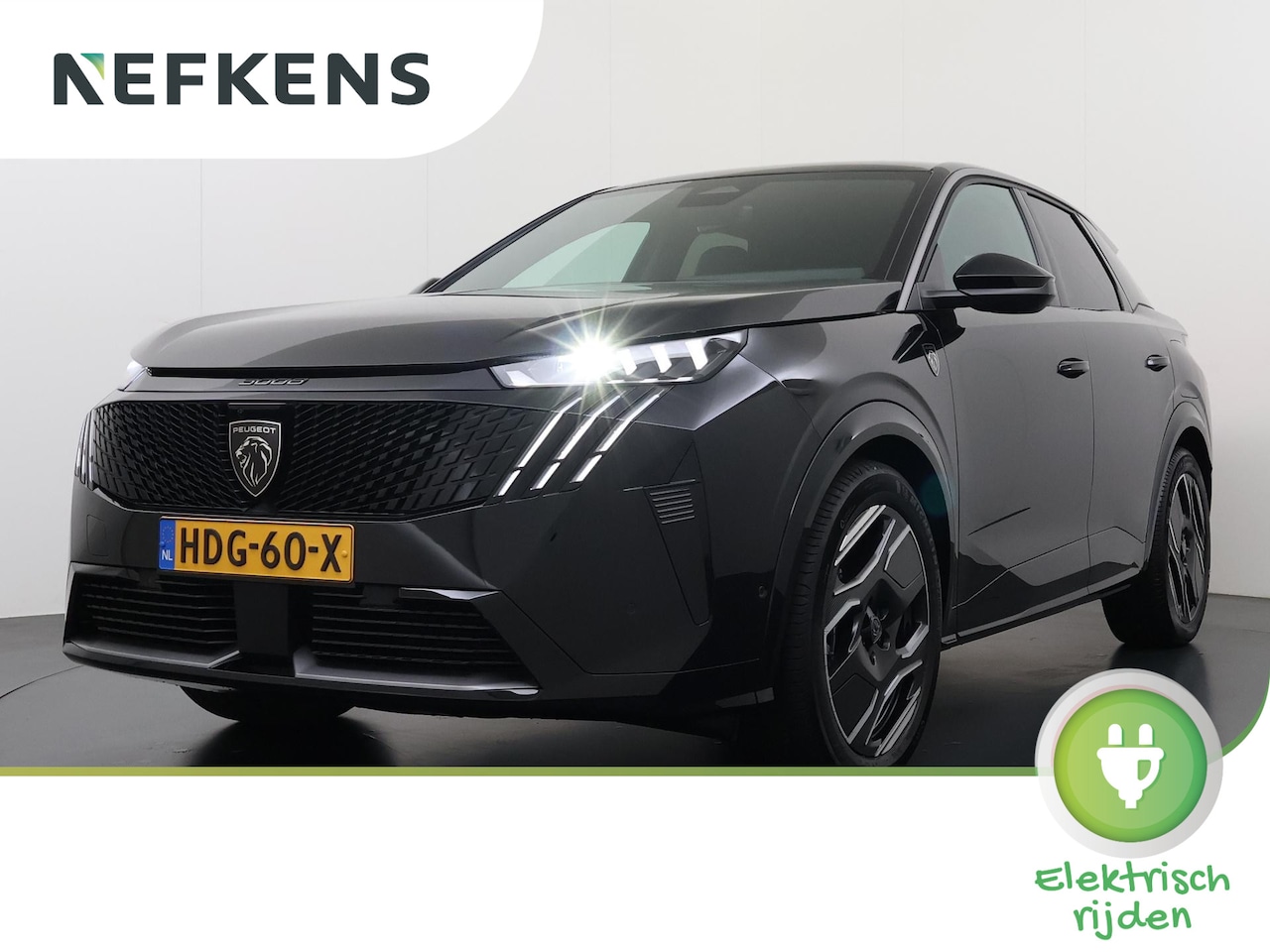 Peugeot e-3008 - GT Avantage 210 73 kWh | ACCU 98% | Lederen bekleding | Elektrisch verstelbare voorstoelen - AutoWereld.nl