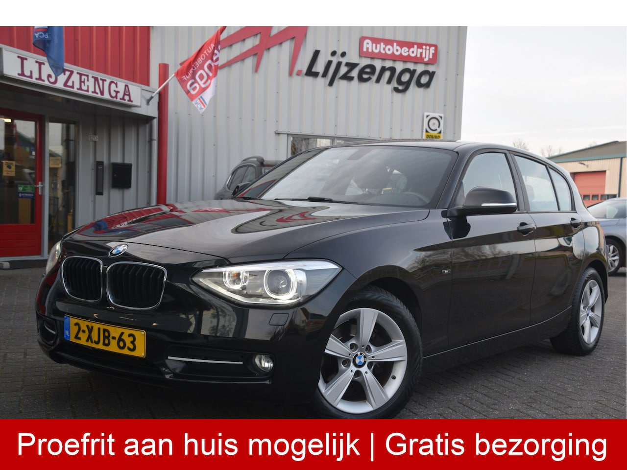 BMW 1-serie - 114i EDE Corporate Lease Edition Leer | Navi | M-onderstel | LMV | Cruise | Clima | PDC - AutoWereld.nl