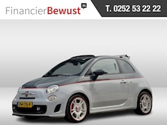 Fiat 500 C - 1.4-16V ABARTH CABRIO TWO-TONE VOL-LEDER NAVI AIRCO LED LMV PDC