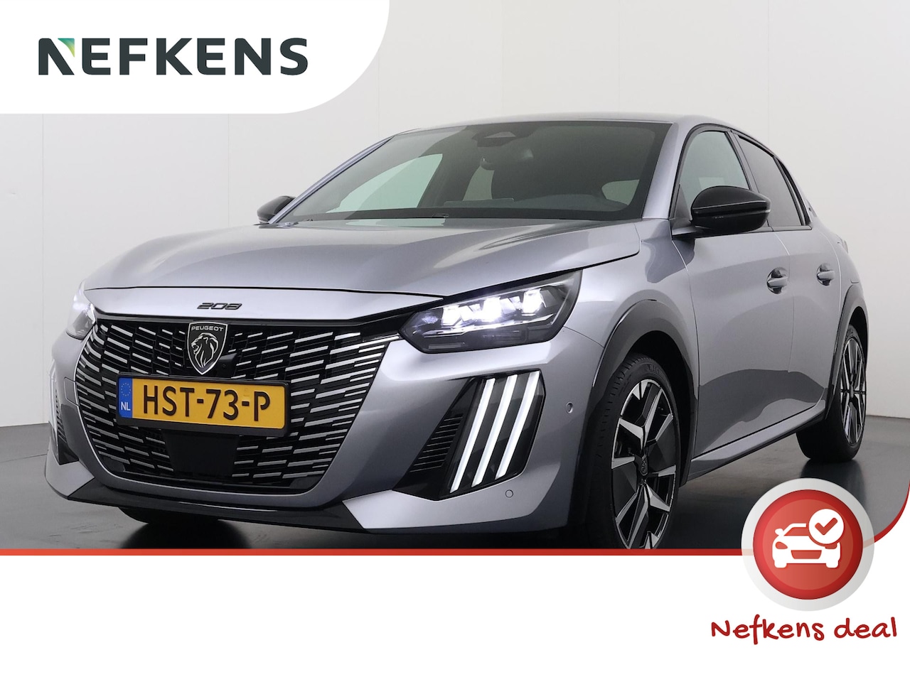 Peugeot 208 - 1.2 Hybrid 145 GT Automaat | Navigatie | Camera achter | Adaptieve Cruise control | Full l - AutoWereld.nl