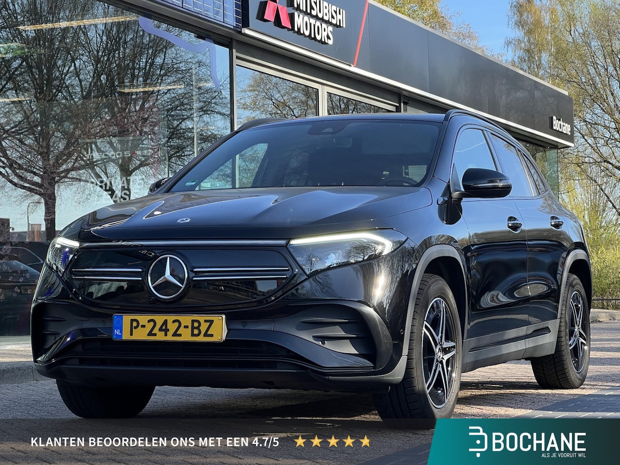 Mercedes-Benz EQA - 250 Business Solution AMG 67 kWh 190PK | SOH 94,6% | Navigatie | Stoelverwarming | Achteru - AutoWereld.nl