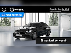 Mercedes-Benz C-klasse - 180 AMG Line | Night | Panoramadak | Multispaaks AMG velgen | Stoelverwarming | Achteruitr
