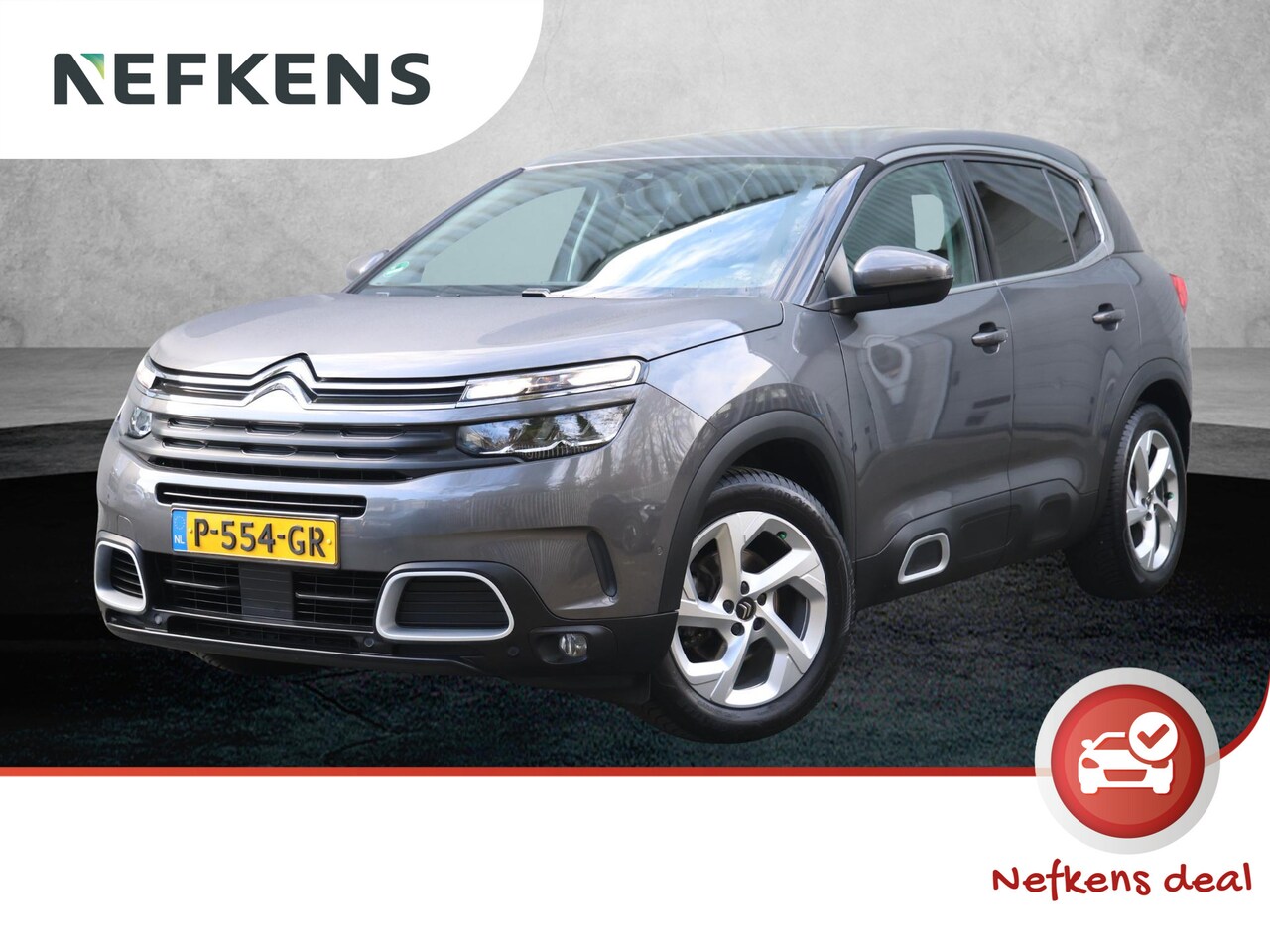 Citroën C5 Aircross - 130PK Business | 3 gelijke stoelen ipv bank | Camera | Navigatie | Apple en Android - AutoWereld.nl