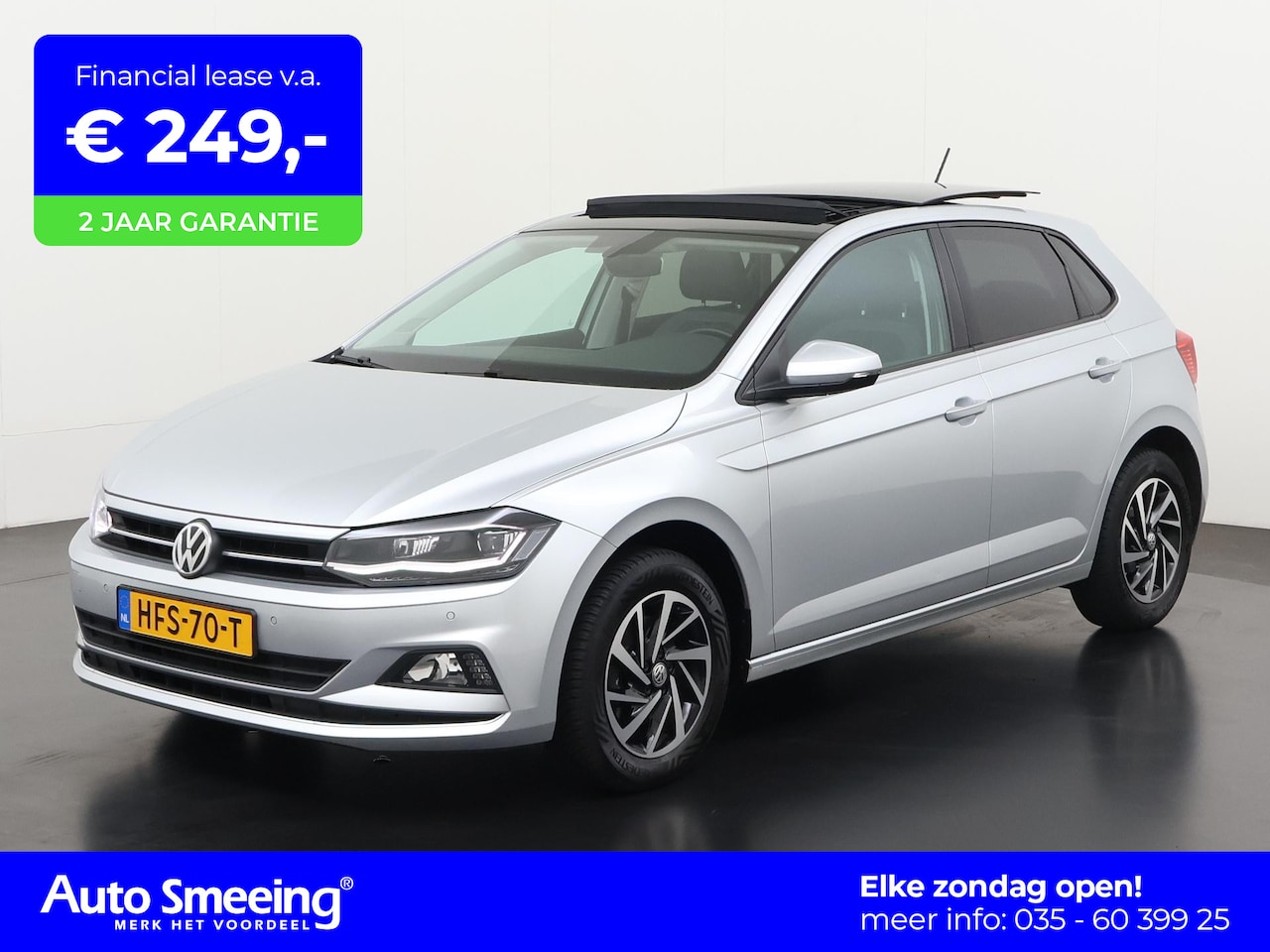 Volkswagen Polo - 1.5 TSI Highline DSG | 150PK | Schuifdak | Active Info Display | Zondag Open! - AutoWereld.nl