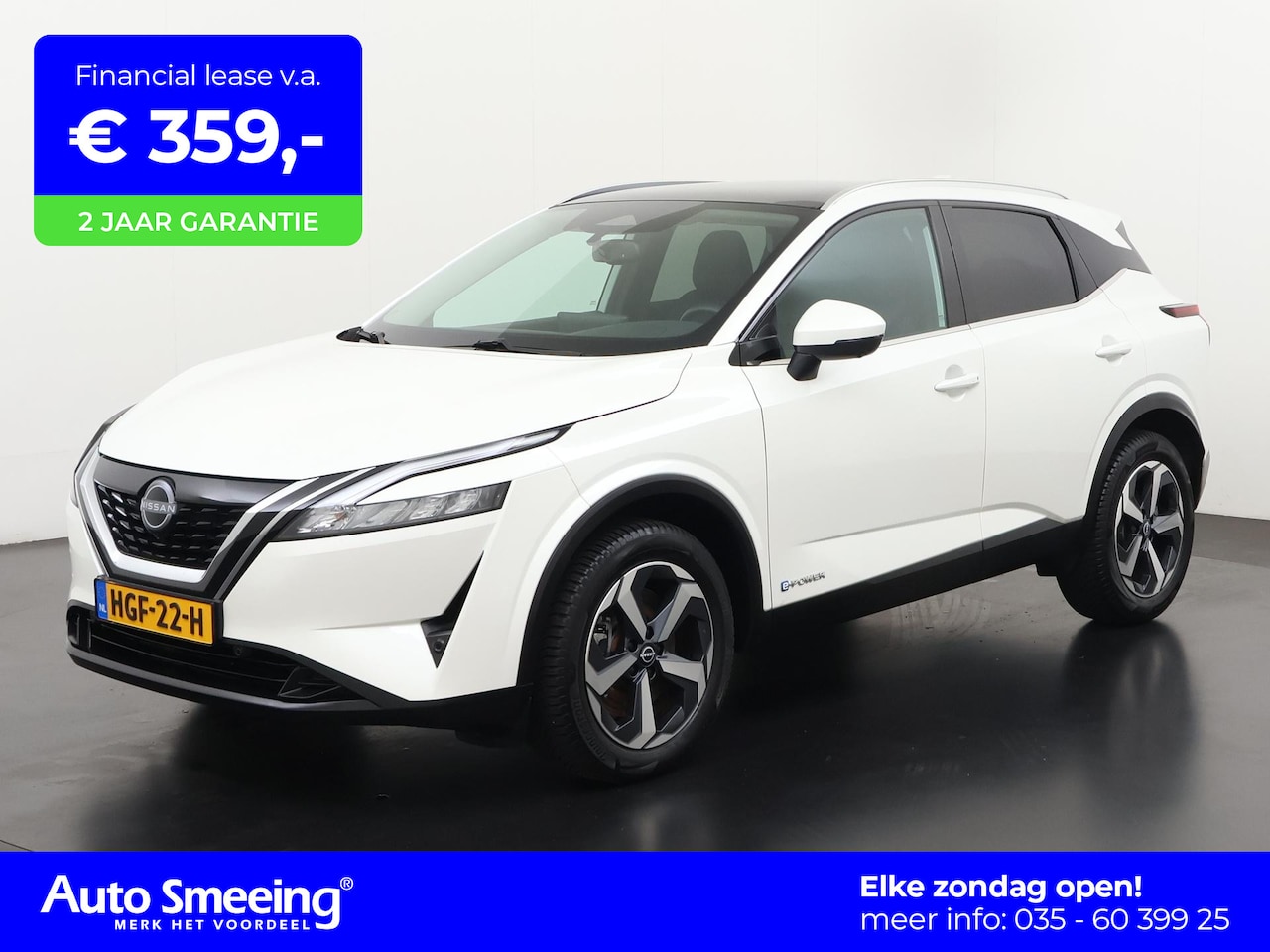 Nissan Qashqai - 1.5 e-Power N-Connecta 190pk | Panoramadak | 360 Camera | Adapt Cruise | Zondag Open! - AutoWereld.nl