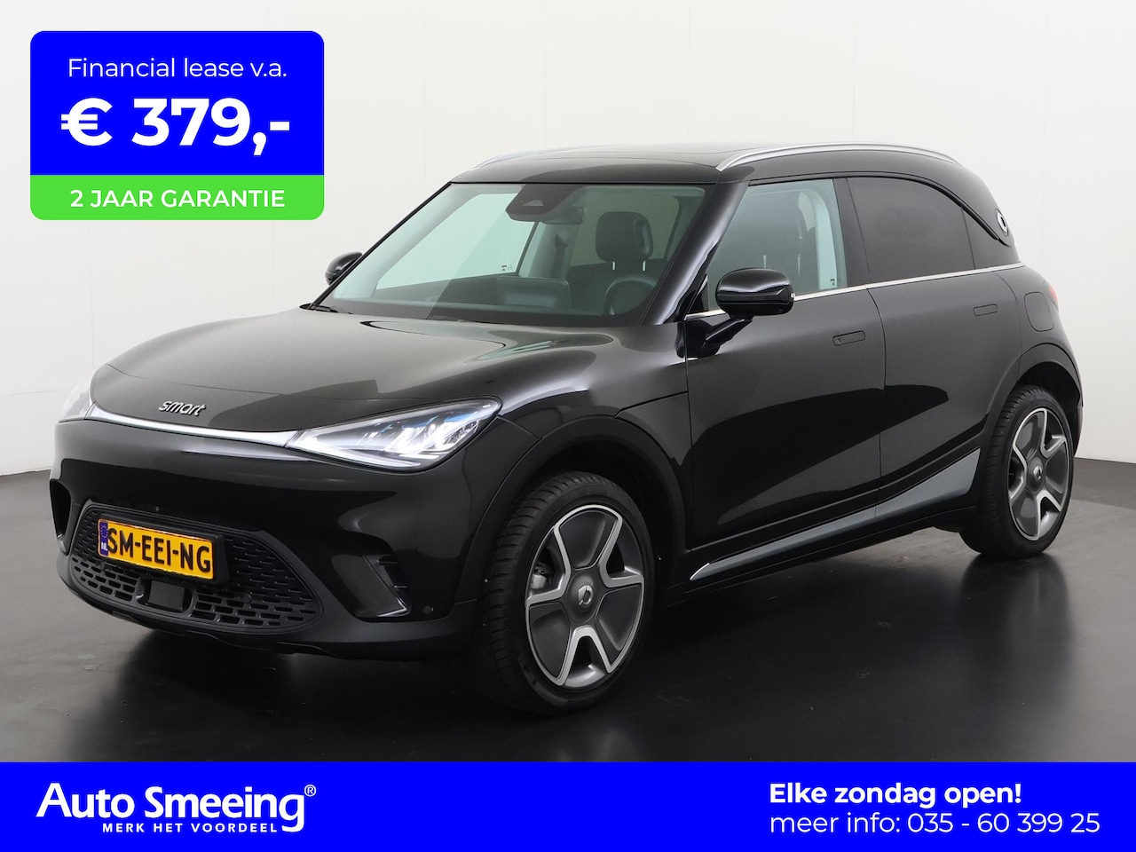 Smart #1 - Pro 49 kWh | SOH 100% | Panoramadak | Zondag Open! - AutoWereld.nl