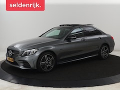 Mercedes-Benz C-klasse - 300e AMG | Panoramadak | 360 Camera | Stoelverwarming | Leder/Alcantara | Carplay | Sfeerv