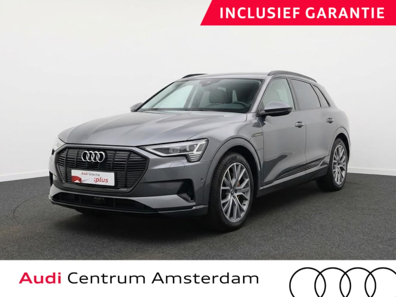 Audi e-tron - 55 quattro Advanced edition Plus 95 kWh 408pk | SOH 92% | Parkeersensoren | 21 inch Lichtm - AutoWereld.nl
